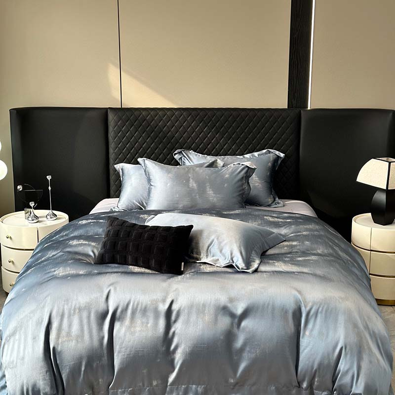 Home Textiles Premium - Premium Kalite Jakarlı Saten Örgü Pamuk