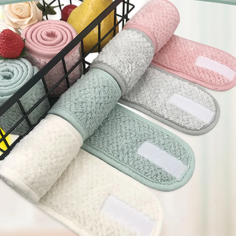 Home Textiles Face Towel - 1 Adet Ayarlanabilir Makyaj Bandı Yumuşak