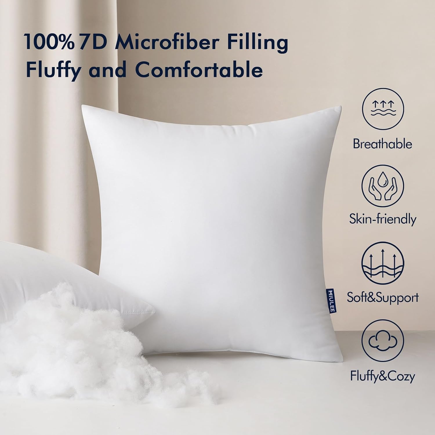 MIULEE 18x18 İnç Dış Mekan Yas - Pillow Insert 18X18 incelemesi ve fiyatı